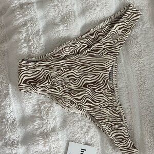 Honey Swim Zebra Print Bikini